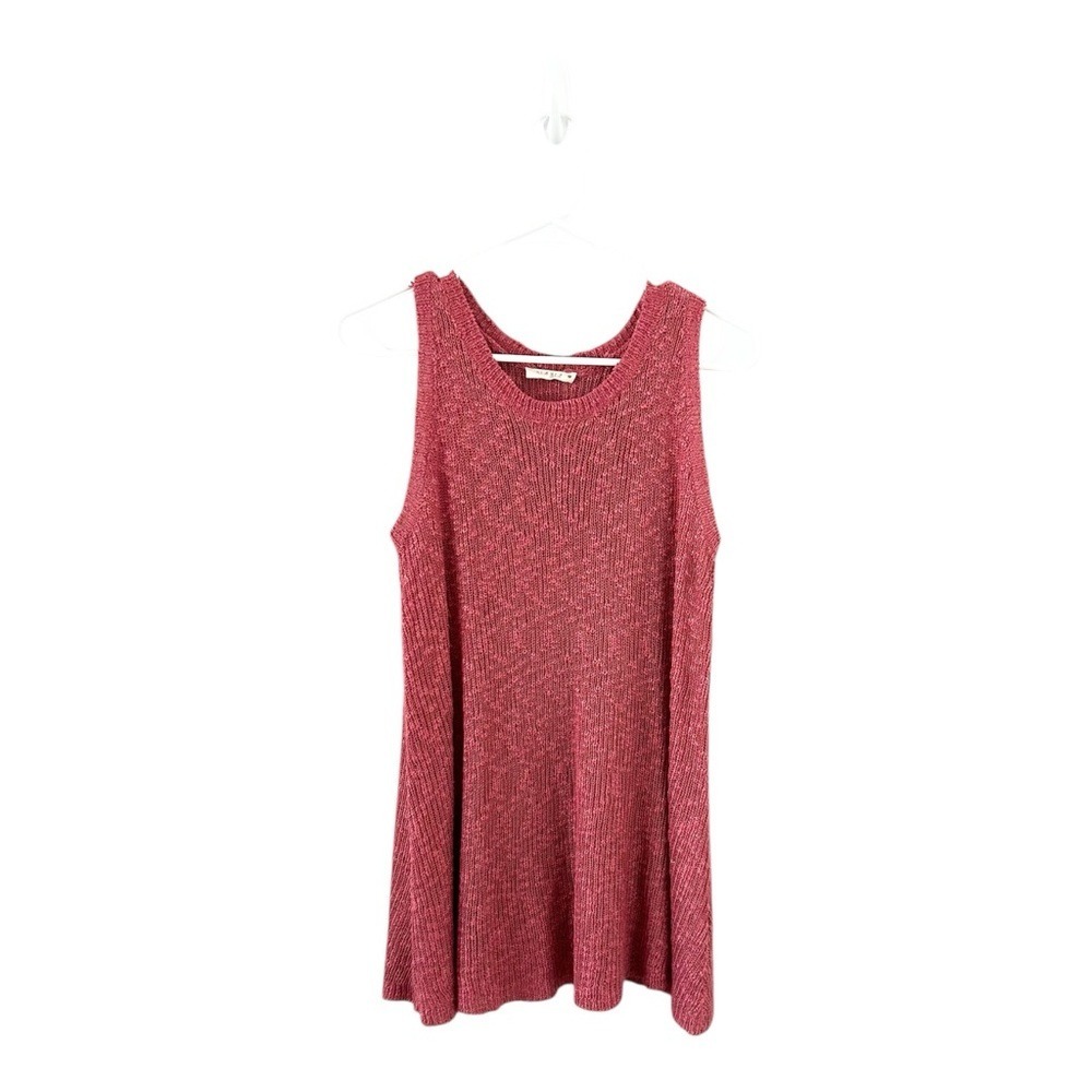 Illa Illa Mauve Pink Sleeveless Knit Tank Top Size Medium